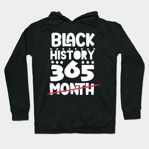 Black History Month 24/7/365 african american Hoodie by hs studio